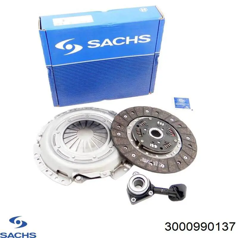 Комплект зчеплення (3 частини) Sachs 3000990137 ціна, від 250.26 USD