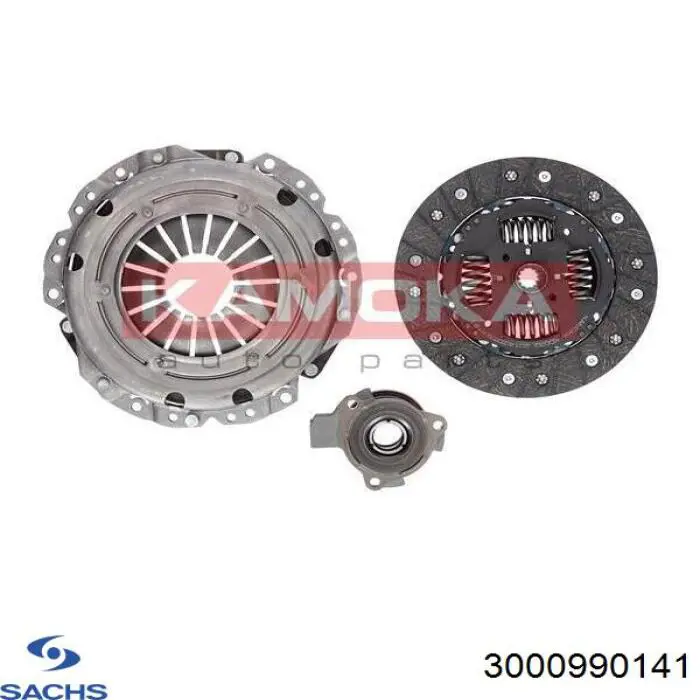 Комплект зчеплення (3 частини) Sachs 3000990141 ціна, від 168.21 USD