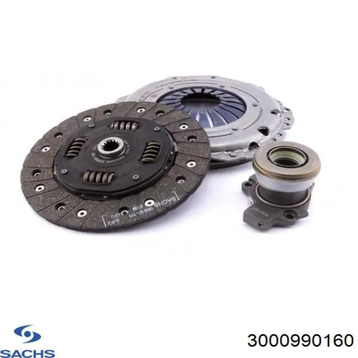 3000990160 Sachs Зчеплення в зборі