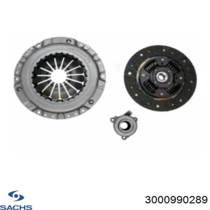 Комплект зчеплення (3 частини) Sachs 3000990289 ціна, від 185.90 USD