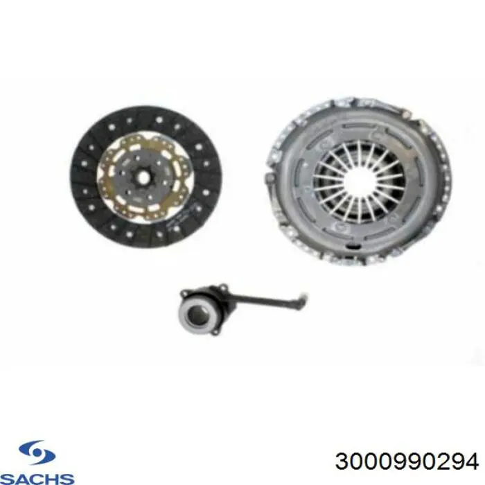 Комплект зчеплення (3 частини) Sachs 3000990294 ціна, від 312.31 USD