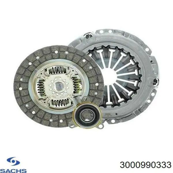 Комплект зчеплення (3 частини) Sachs 3000990333 ціна, від 258.38 USD