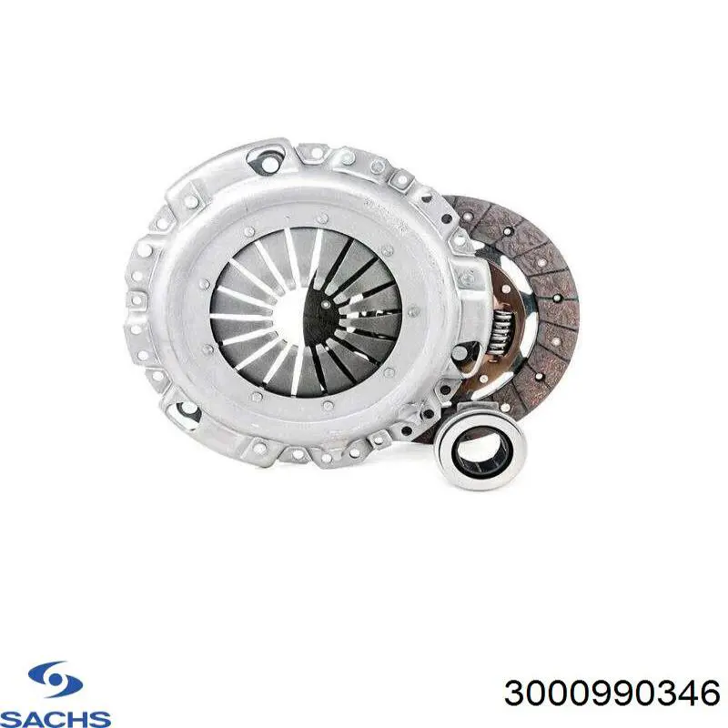 3000990346 Sachs Зчеплення в зборі
