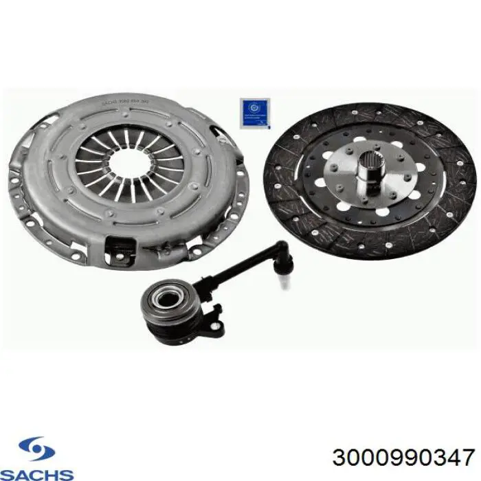 Купити 3000990347 Sachs Комплект зчеплення (диск, корзина, підшипник)