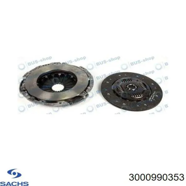 Комплект зчеплення  Sachs 3000990353