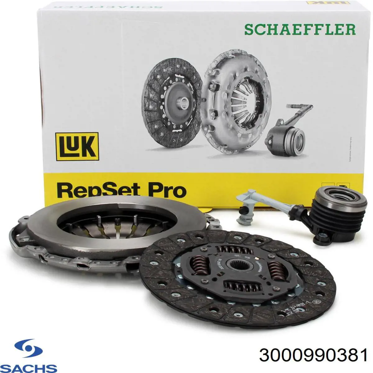 3000990381 Sachs Зчеплення в зборі