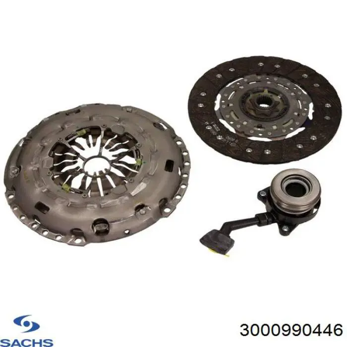 Комплект зчеплення (3 частини) Sachs 3000990446 ціна, від 337.16 USD