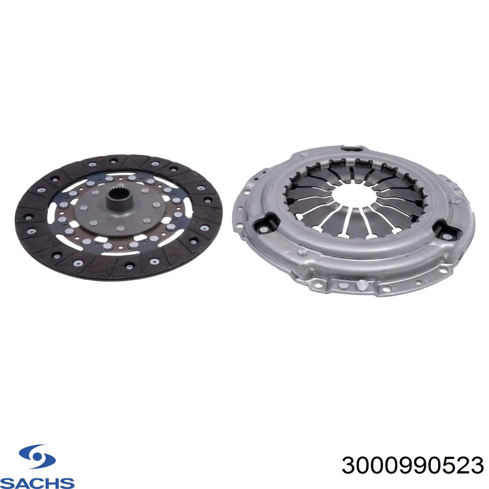 Комплект зчеплення (3 частини) Sachs 3000990523 ціна, від 139.11 USD