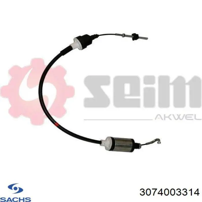 Трос зчеплення 3074003314 Sachs