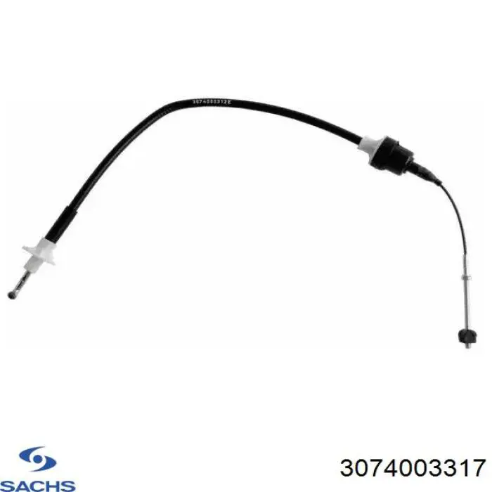 Трос зчеплення Sachs 3074003317 ціна, від 7.07 USD