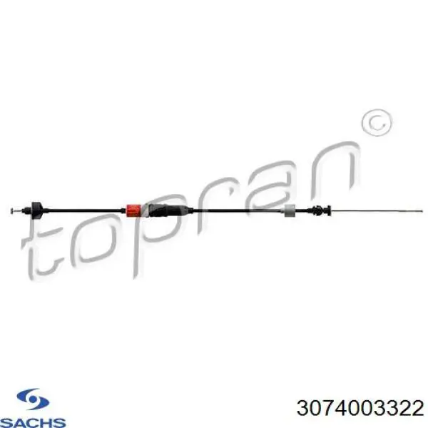 Тросик зчеплення Sachs 3074003322