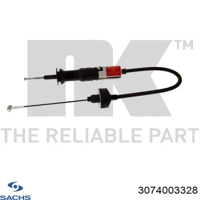 Трос зчеплення Sachs 3074003328 ціна, від 15.51 USD