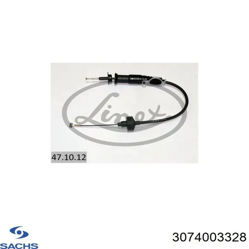 Трос зчеплення 3074003328 Sachs