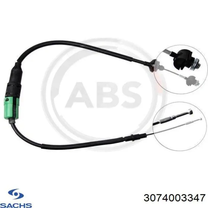 3074003347 Sachs Трос зчеплення