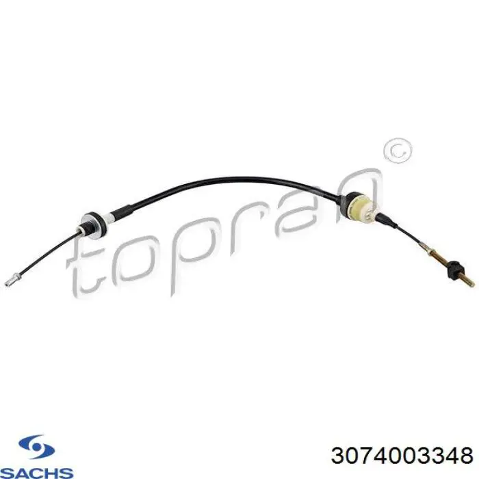 Трос зчеплення Sachs 3074003348 ціна, від 6.19 USD