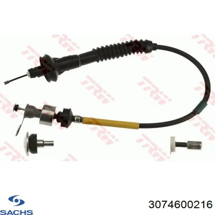 Трос зчеплення Sachs 3074600216 ціна, від 28.64 USD