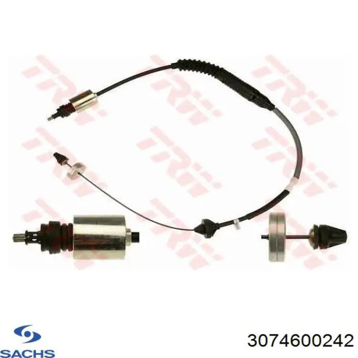 Трос зчеплення Sachs 3074600242 ціна, від 15.57 USD