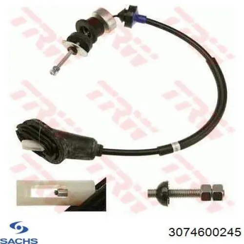 Трос зчеплення 3074600245 Sachs