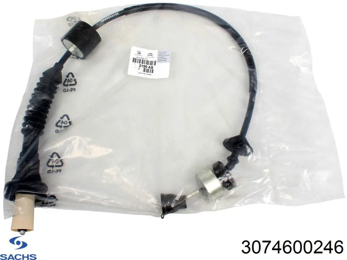 Трос зчеплення Sachs 3074600246 ціна, від 19.98 USD
