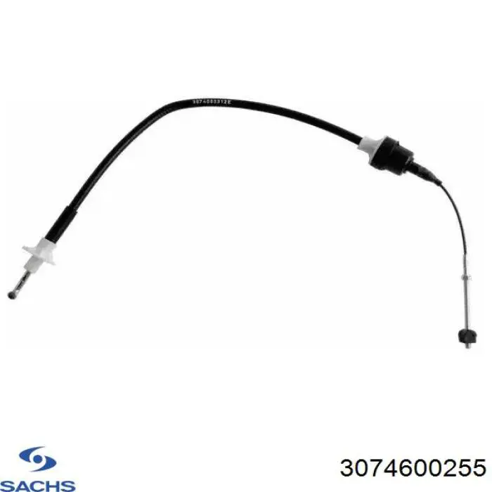 Трос зчеплення Sachs 3074600255 ціна, від 42.74 USD