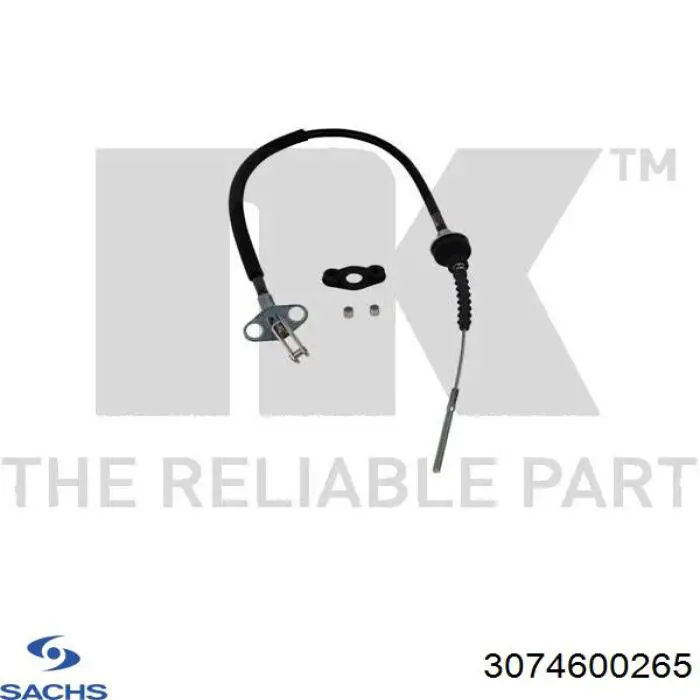 Купити 3074600265 Sachs Трос зчеплення