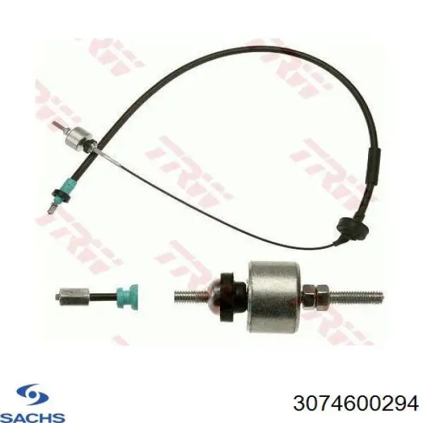 Трос зчеплення Sachs 3074600294 ціна, від 15.94 USD