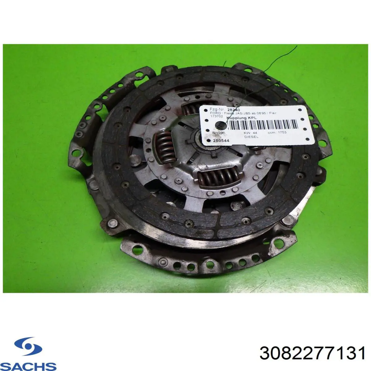 3082277131 Sachs Натискний диск зчеплення
