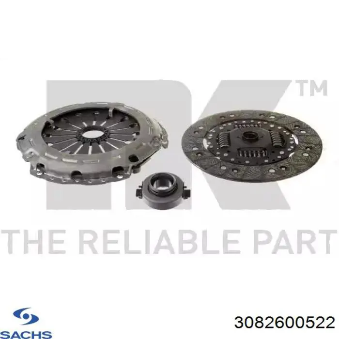 Пелюстковий кошик зчеплення Sachs 3082600522 ціна, від 57.39 USD