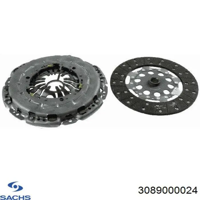 Купити 3089000024 Sachs Комплект зчеплення (диск, корзина, підшипник)