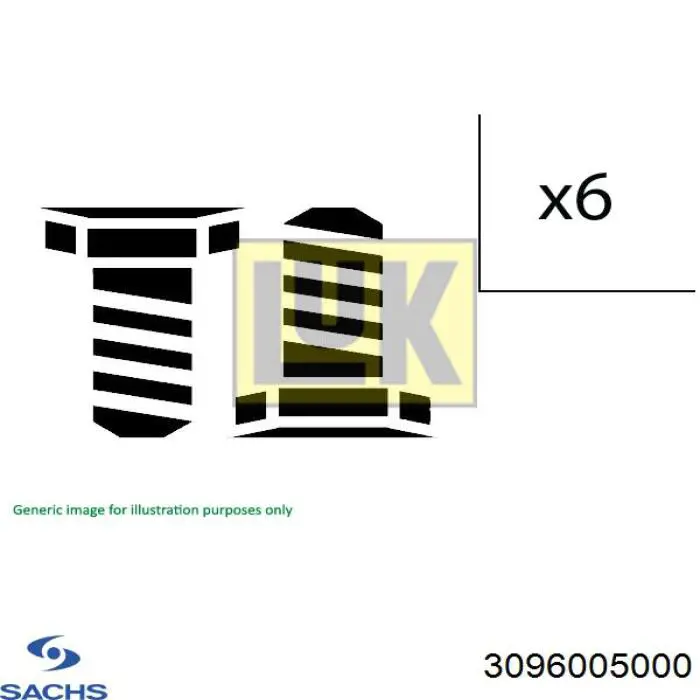 Купити 3096005000 Sachs Болт кріплення маховика