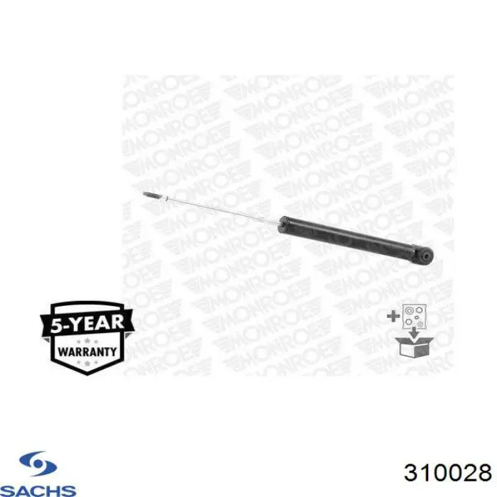 Амортизатор задній Sachs 310028 ціна, від 25.22 USD