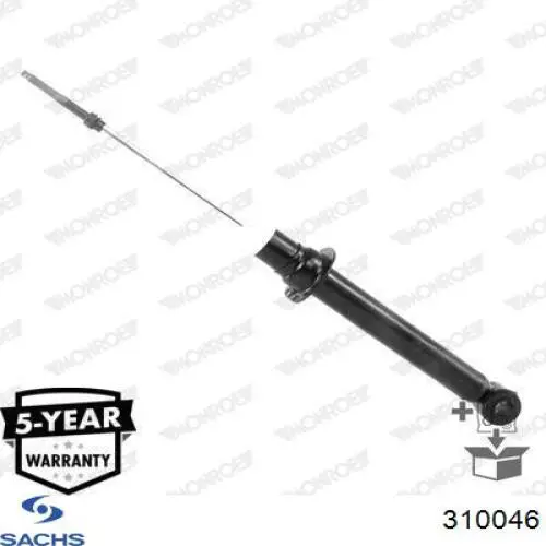 Амортизатор задній 310046 Sachs