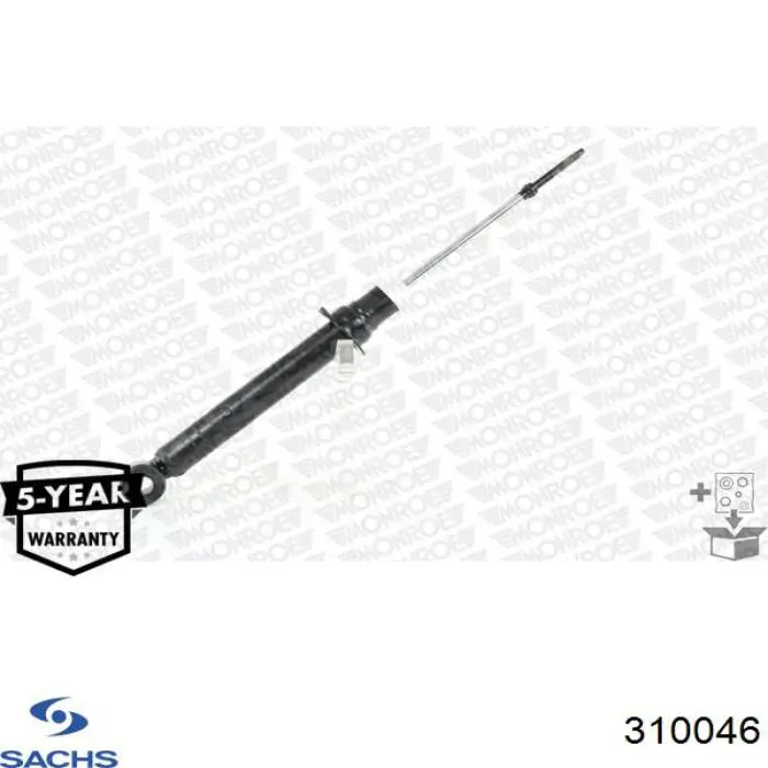 Задній амортизатор Sachs 310046