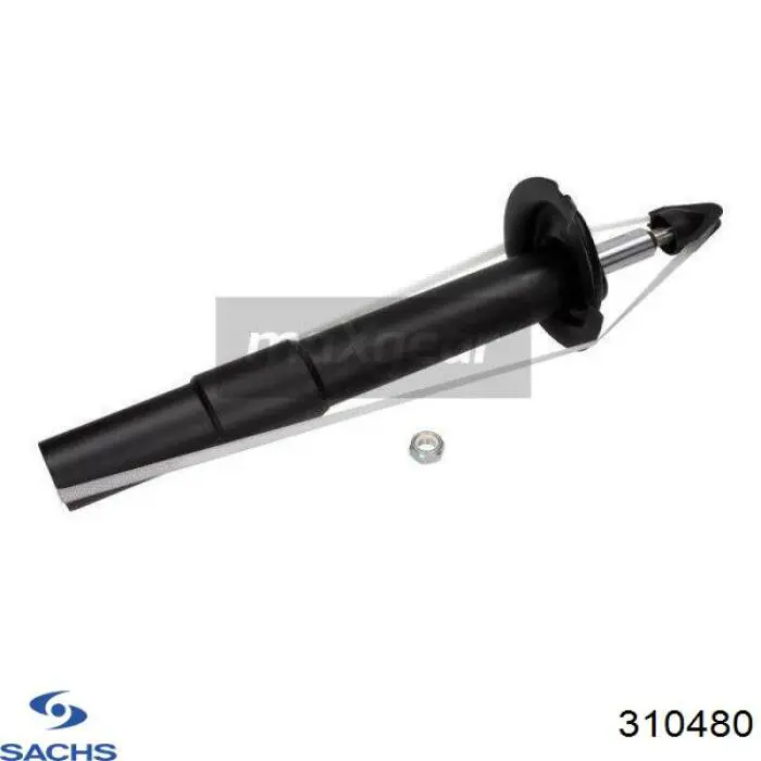 Амортизатор передньої підвіски, лівий Sachs 310480 ціна, від 54.75 USD