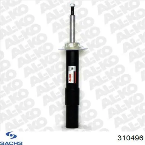Амортизатор передній, правий Sachs 310496 ціна, від 60.09 USD