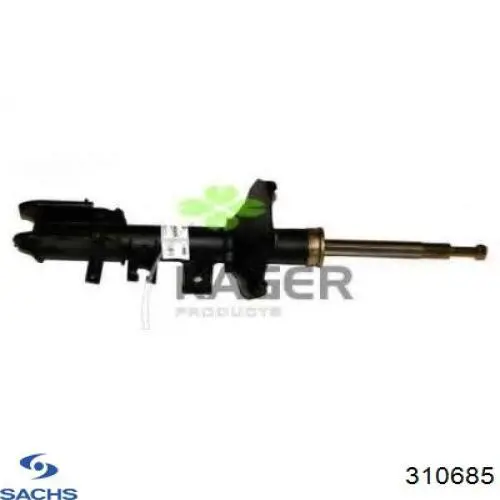 Амортизатор передньої підвіски, лівий Nissan/Infiniti 543034W985 ціна, від 146.20 USD