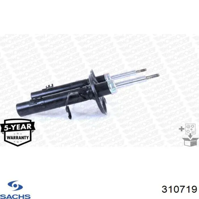 Амортизатор передній, правий Sachs 310719 ціна, від 77.59 USD