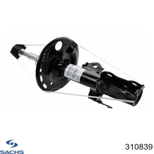 Амортизатор передньої підвіски, лівий Sachs 310839 ціна, від 76.77 USD