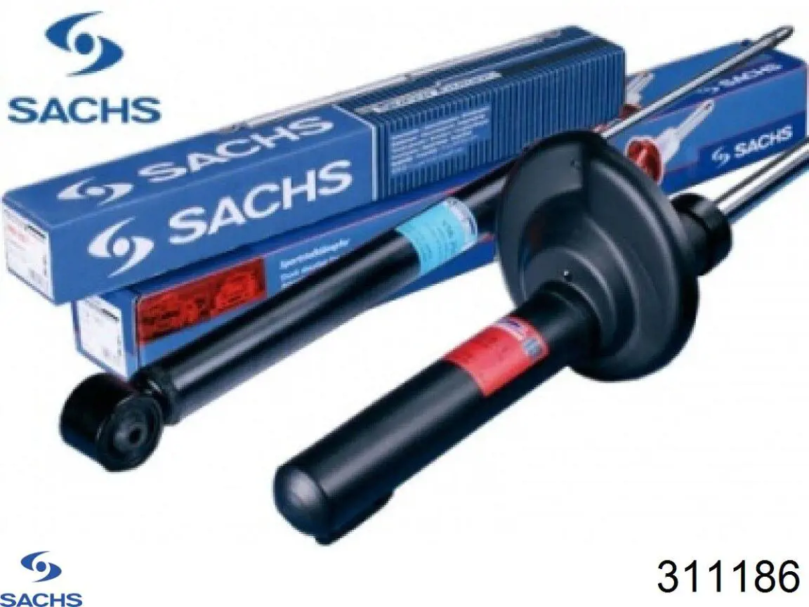 311186 Sachs Задний амортизатор (Рессорная подвеска)
