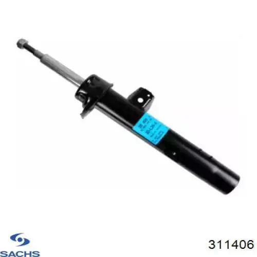 Амортизатор передній, правий 311406 Sachs