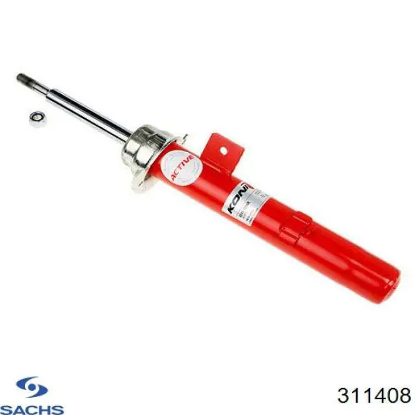 Амортизатор передній, правий Sachs 311408 ціна, від 68.43 USD