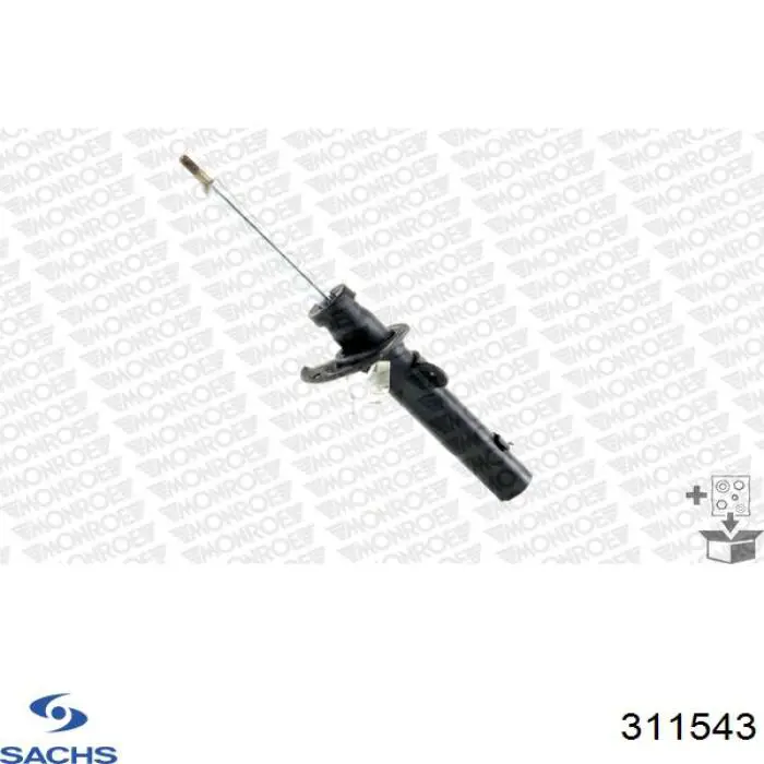 Стойка амортизатора передняя Sachs 311543 ціна, від 88.07 USD