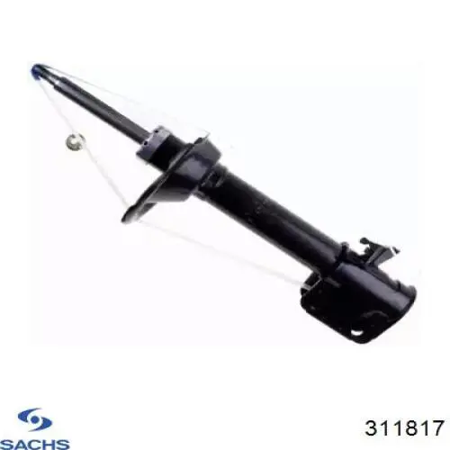Амортизатор задній, лівий Sachs 311817 ціна, від 51.87 USD