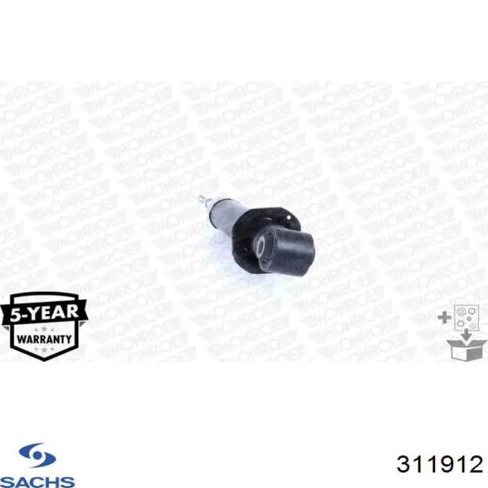Амортизатор задній 311912 Sachs