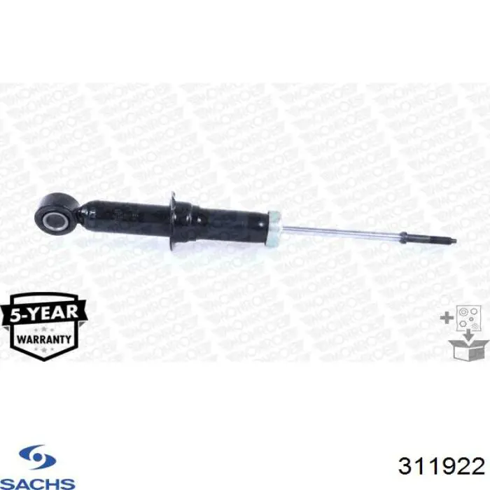 Амортизатор задній Sachs 311922 ціна, від 38.02 USD