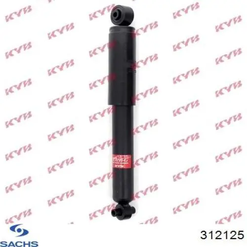 Амортизатор задній Sachs 312125 ціна, від 29.58 USD