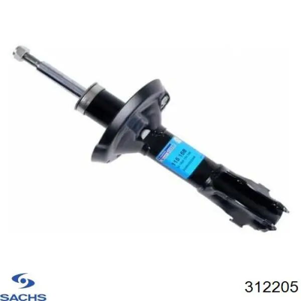 Амортизатор задній, правий Sachs 312205 ціна, від 72.83 USD