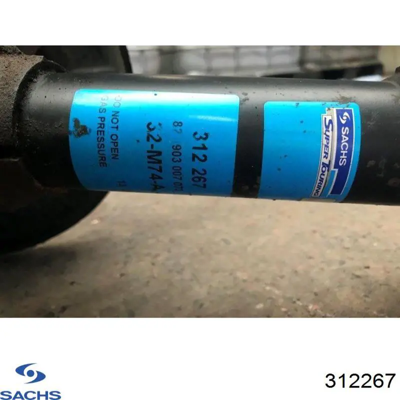 Стойка амортизатора передняя Sachs 312267 ціна, від 59.20 USD