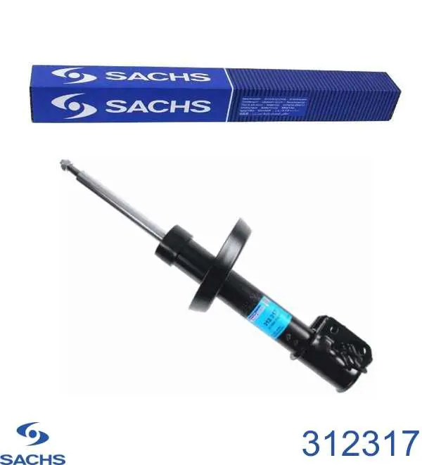 Амортизатор передньої підвіски, лівий Sachs 312317 ціна, від 40.16 USD
