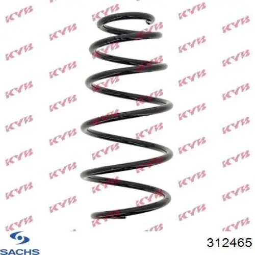 Пневмоподушка кабіни 312465 Sachs